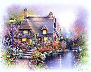 Cottage on Pond I