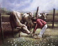 Feeding the Cows
