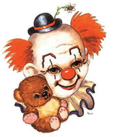Clown And Teddy Bear