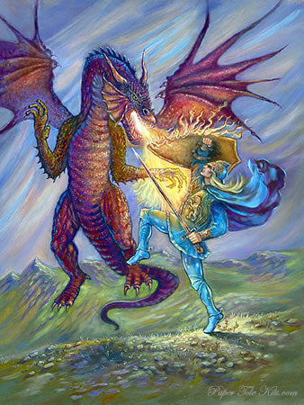 Dragon & Blue Knight Foil