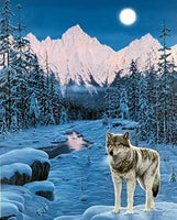 Moonlit Wolf
